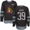 Black Men's Dominik Hasek Authentic Ottawa Senators 1917-2017 100th Anniversary Jersey