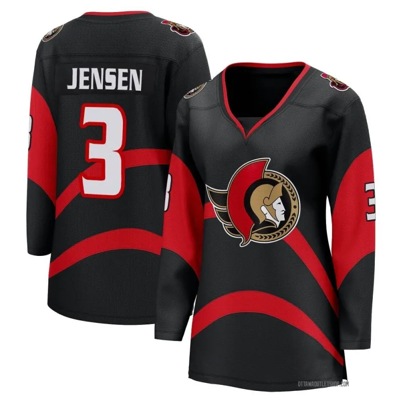 Black Women's Nick Jensen Breakaway Ottawa Senators Special Edition 2.0 Jersey