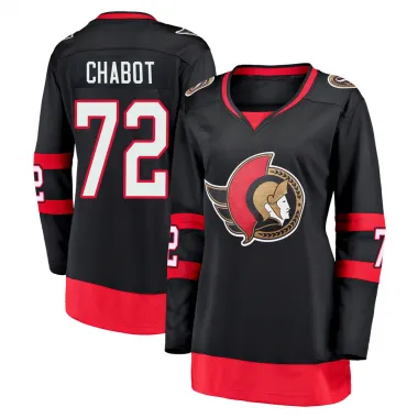 Black Women's Thomas Chabot Breakaway Ottawa Senators 2020/21 Home Premier Jersey