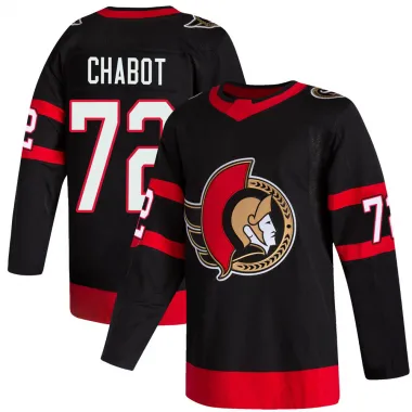 Black Youth Thomas Chabot Authentic Ottawa Senators 2020/21 Home Jersey