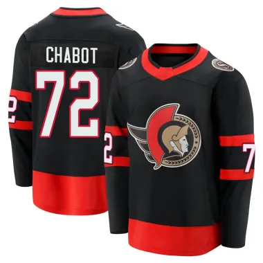 Black Youth Thomas Chabot Breakaway Ottawa Senators 2020/21 Home Premier Jersey