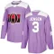 Purple Youth Nick Jensen Authentic Ottawa Senators Fights Cancer Practice Jersey