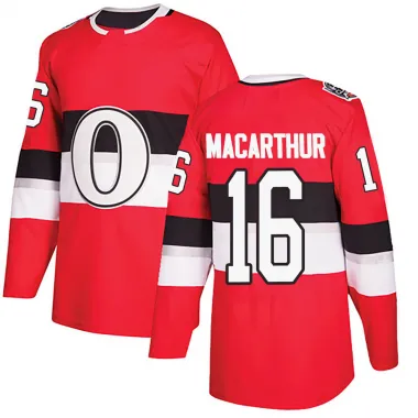 Red Men's Clarke MacArthur Authentic Ottawa Senators 2017 100 Classic Jersey