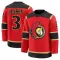 Red Men's Nick Jensen Premium Ottawa Senators Alternate Jersey