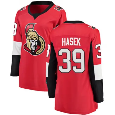 Red Women's Dominik Hasek Breakaway Ottawa Senators Home Jersey