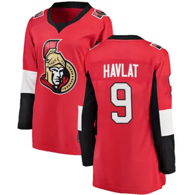 Red Women's Martin Havlat Breakaway Ottawa Senators Home Jersey