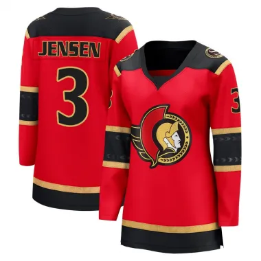 Red Women's Nick Jensen Breakaway Ottawa Senators Alternate Jersey