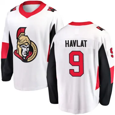 White Men's Martin Havlat Breakaway Ottawa Senators Away Jersey