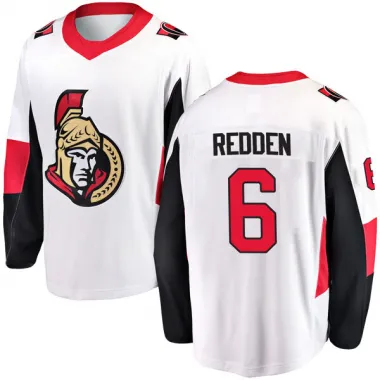 White Men's Wade Redden Breakaway Ottawa Senators Away Jersey