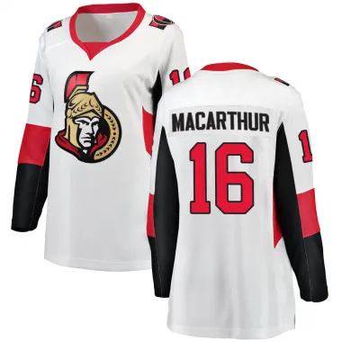 White Women's Clarke MacArthur Breakaway Ottawa Senators Away Jersey